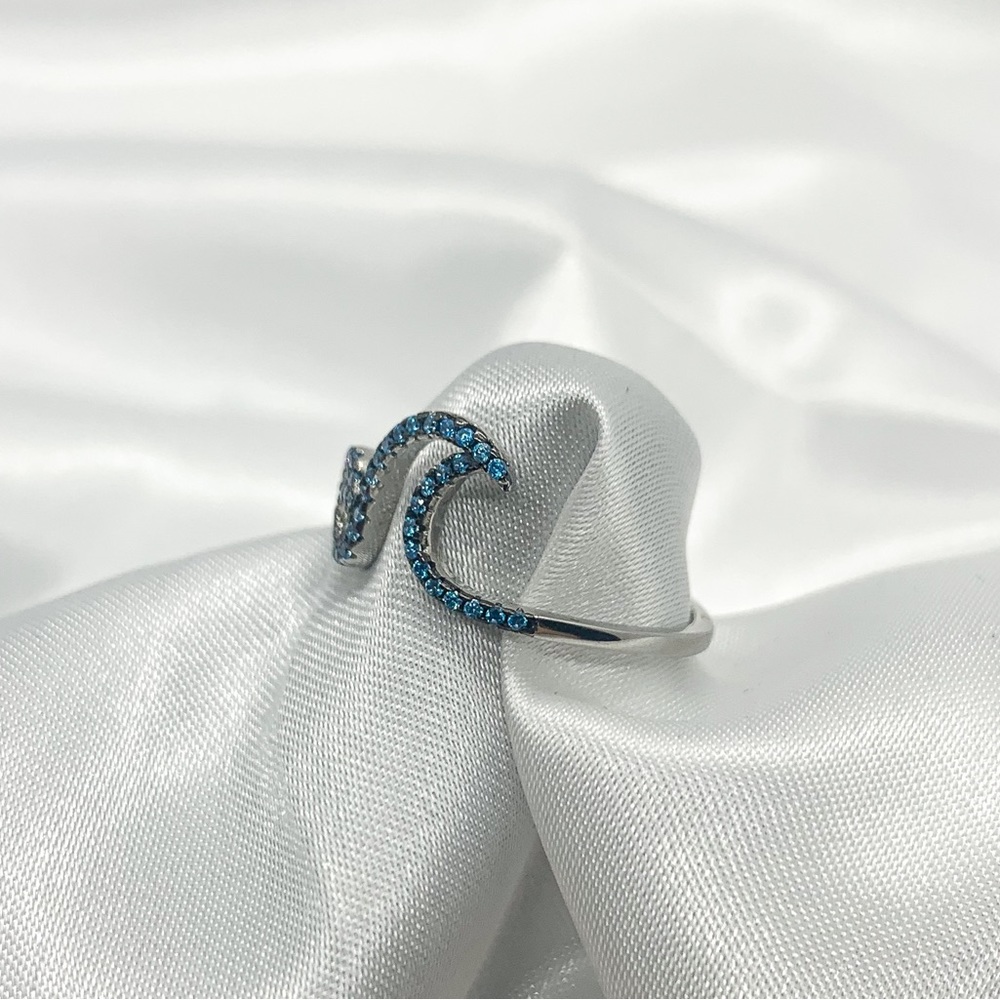 Blue Waves Ring - image 2